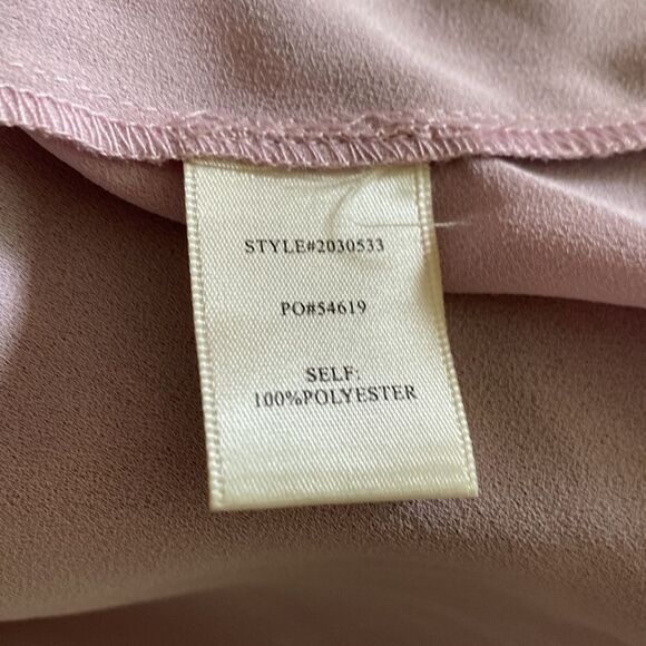 NWT Current Air Large Tunic Top Pleated Neck/Sleeves Relaxed Drawstring Neck - Picture 6 of 6